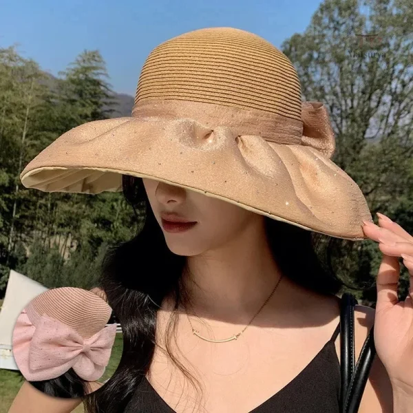 Chapeau à nœud pour look Japonais