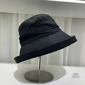 Chapeau Japonais femme, mode estivale en lin naturel