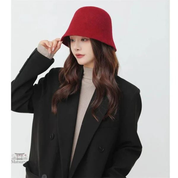 Chapeau seau japonais pour une protection élégante