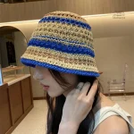 Accessoire féminin : chapeau japonais tissé