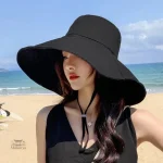 Chapeau soleil japonais stylé pour sorties estivales
