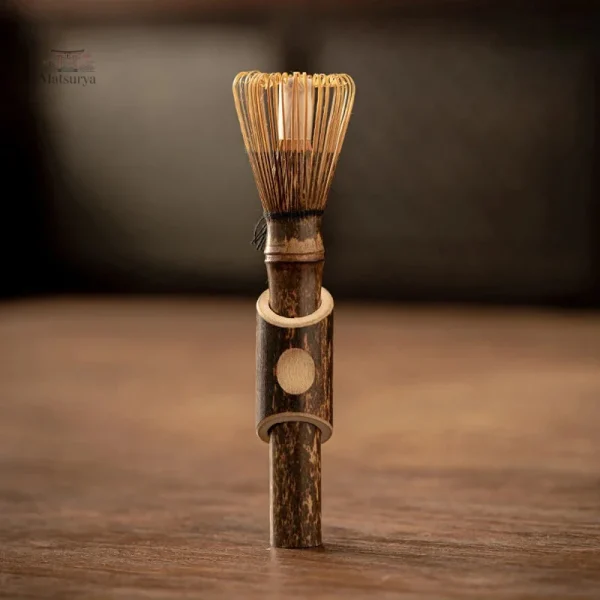 Brosse en bambou pour fouetter le thé matcha