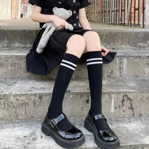 Chaussettes classiques japonaises pour filles