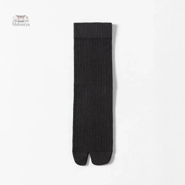Chaussettes en coton à 2 doigts style japonais