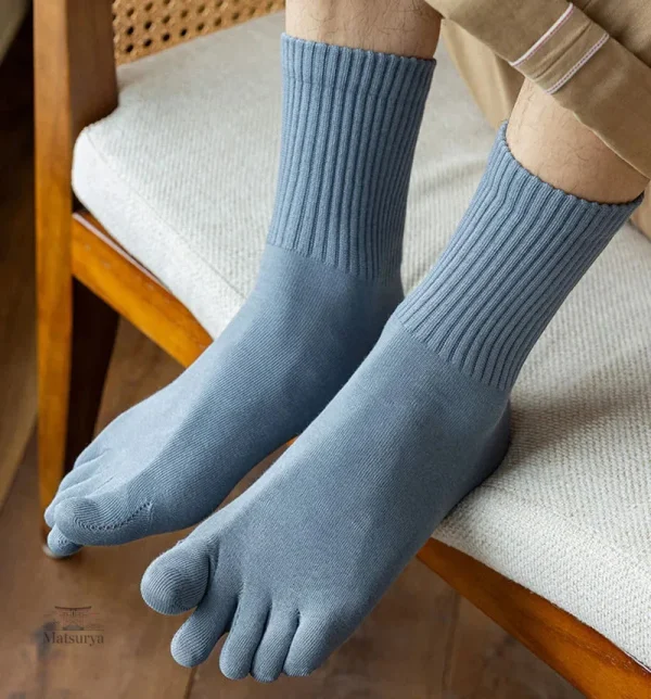 Chaussettes japonaises à 5 compartiments