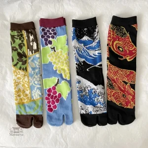 Chaussettes en coton japonaises confortables
