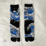 Chaussettes coton design japonais