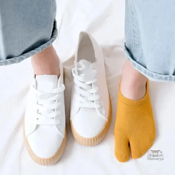 chaussettes-japonaises-coupe-basse-1 Chaussettes Japonaises Coupe Basse