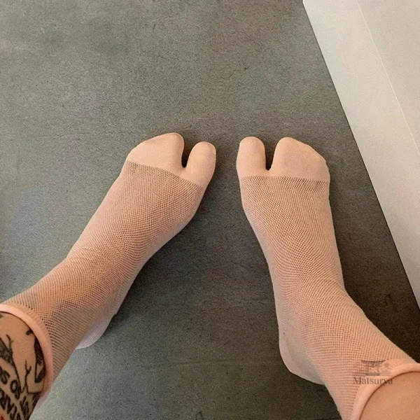chaussettes-japonaises-en-maille-1 Chaussettes japonaises en maille élégantes et confortables