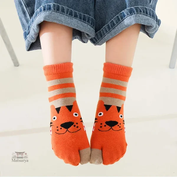 Chaussettes japonaises pour enfants, parfaites pour l'été