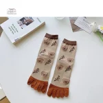 Chaussettes fantaisie au design japonais