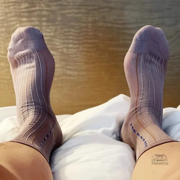 Chaussettes japonaises pour hommes au design stylé