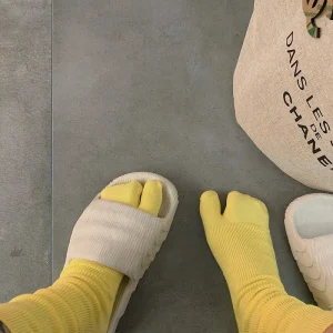 Chaussettes japonaises hautes pour femme