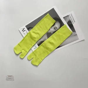 Chaussettes pour femme au design japonais unique