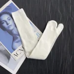 Chaussettes japonaises hautes, touche culturelle
