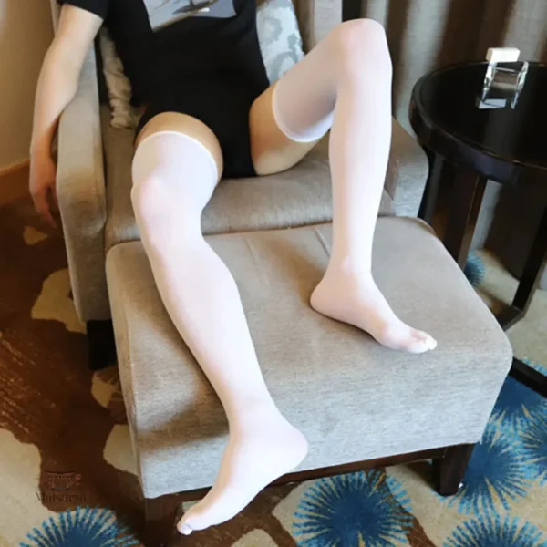 Accessoire de mode : chaussettes hautes pour homme japonaises