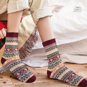 Chaussettes Japonaises Hivernales confortables