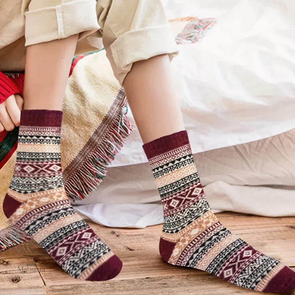 Chaussettes Japonaises douces pour l'hiver
