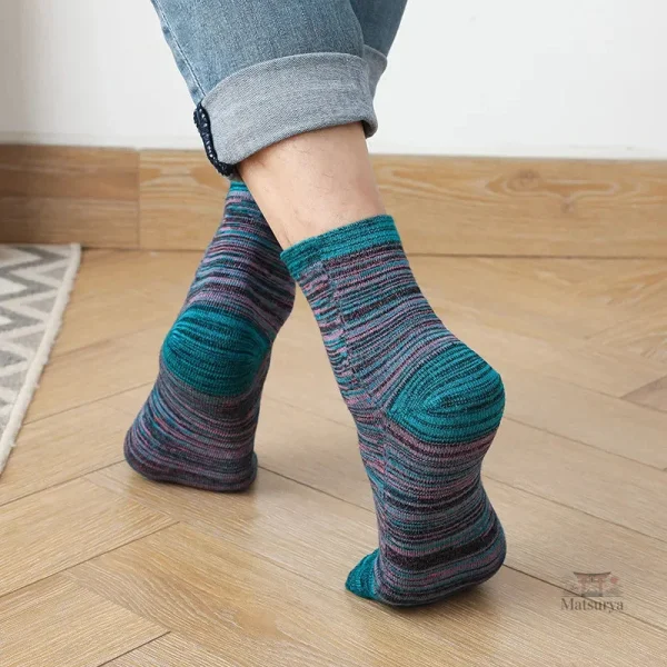 Chaussettes japonaises colorées