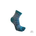 Chaussettes rayées à motifs japonais