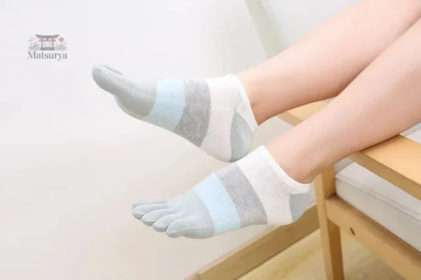 Chaussettes sportives japonaises en coton