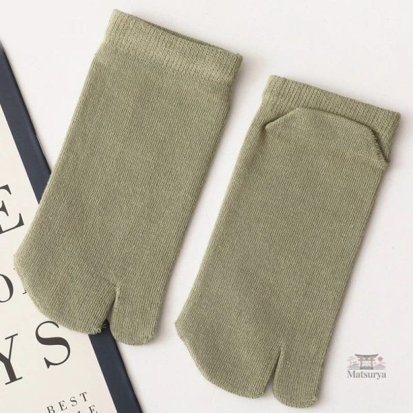 Chaussettes Tabi japonaises artisanales