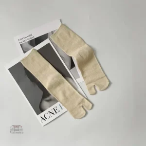 Chaussettes Tabi colorées japonaises