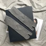 Chaussettes japonaises colorées à orteils séparés