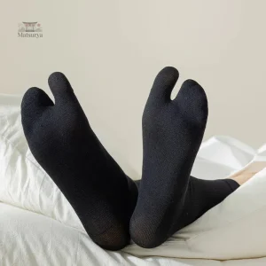 Chaussettes Tabi au design japonais traditionnel