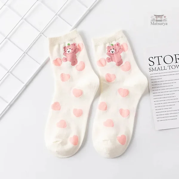 Chaussettes Kawaii aux designs uniques et amusants