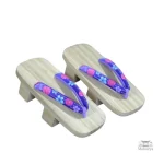Geta en bois avec lanières confortables