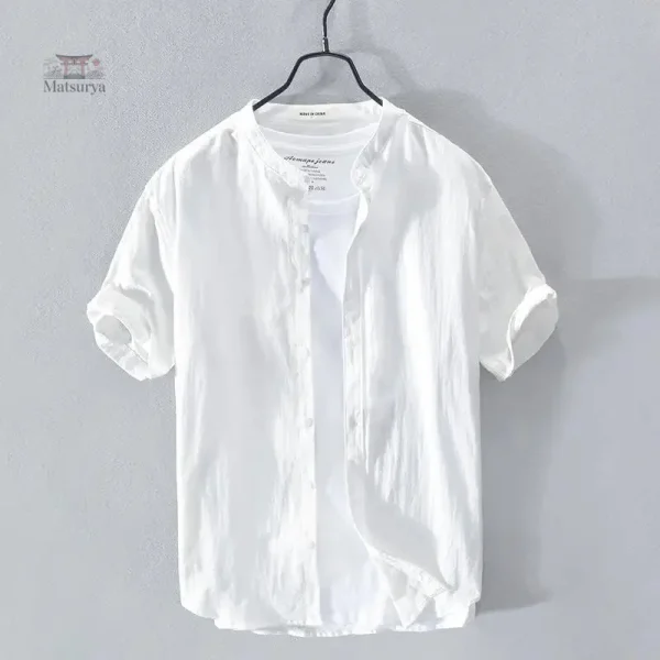 Chemise tendance japonisante pour homme