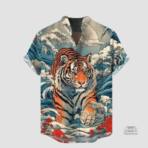 Chemise fluide japonaise pour un style élégant et décontracté