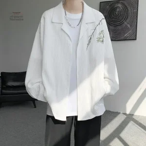 Chemise Bambou avec design à plis