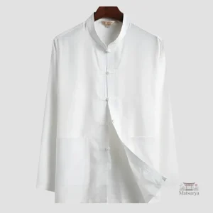 Chemise Japonaise Blanche Classique
