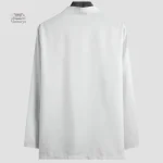 Chemise blanche avec coupe japonaise