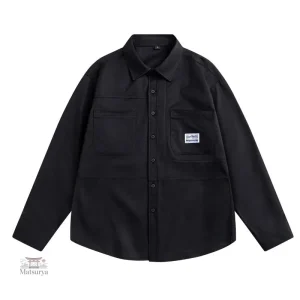 Chemise asiatique classique pour homme