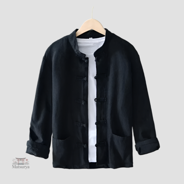 Chemise Japonaise d'été en tissu léger et respirant