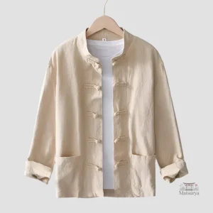 Chemise d'été japonaise avec motifs traditionnels