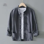 Chemise estivale japonaise à manches courtes