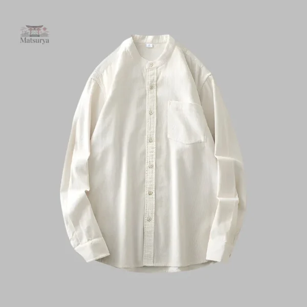 chemise-japonaise-en-velours-cotele-1 Chemise japonaise en velours côtelé