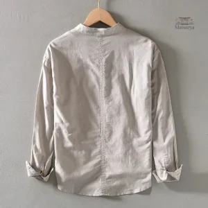Chemise légère au style japonais traditionnel