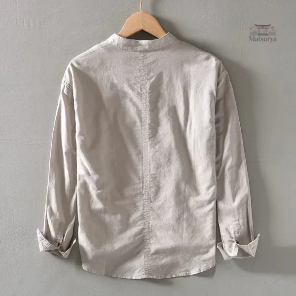 Chemise légère au style japonais traditionnel