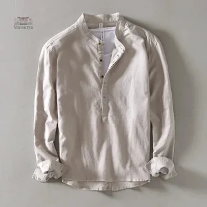 Chemise moderne inspirée de la mode japonaise