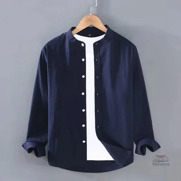 Chemise Minimaliste Japonaise élégante et raffinée