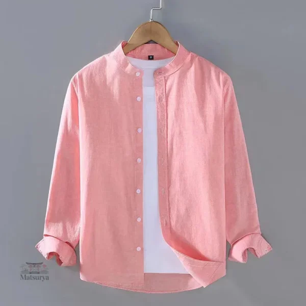 Design épuré de la chemise japonaise minimaliste
