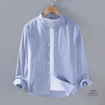 Chemise japonaise avec coupe moderne et intemporelle