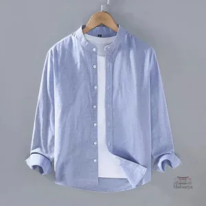 Chemise japonaise avec coupe moderne et intemporelle