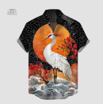 Chemise légère au style hawaïen et à la coupe moderne