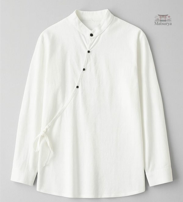 chemise-japonaise-style-kimono-1 Chemise Kimono Japonaise élégante et moderne